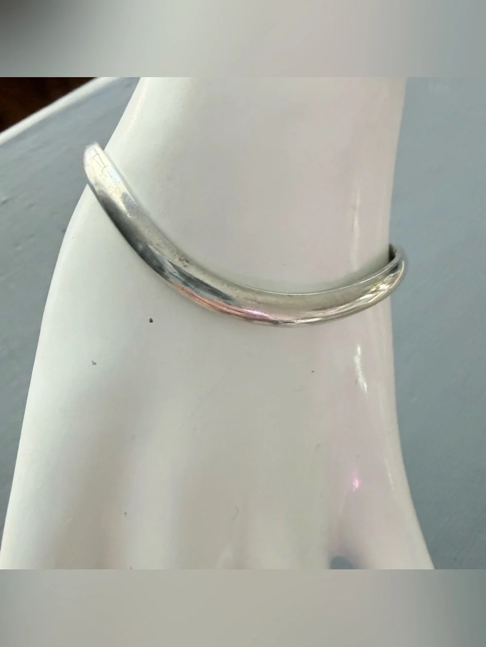 Taxco 925 Sterling Silver Wavy Cuff Bracelet